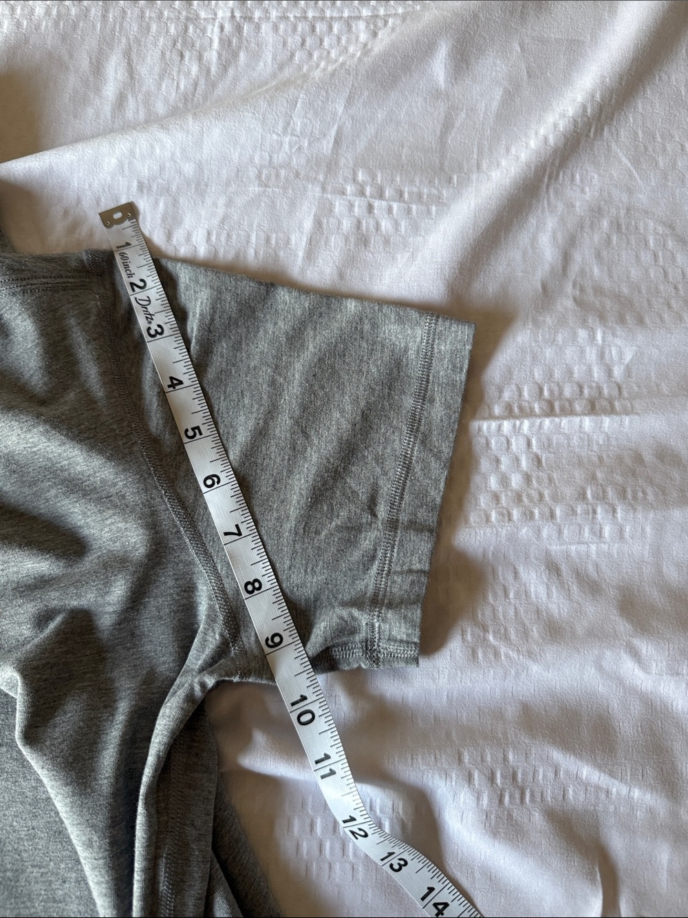 Lululemon 5 Year Basic V Heathered Grey ✨ - Picture 5 of 7